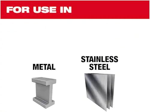 Miniatura 2 de Milwaukee Paquete de 10 muelas abrasivas 4 1 2 para amoladoras - Rectificado agresivo para metal y acero inoxidable - 4-1/2 pulgadas x 1/4 x 7/8
