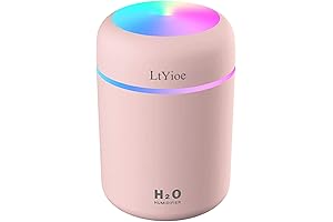 Premium Mini Rainbow Humidifier for Home and Office