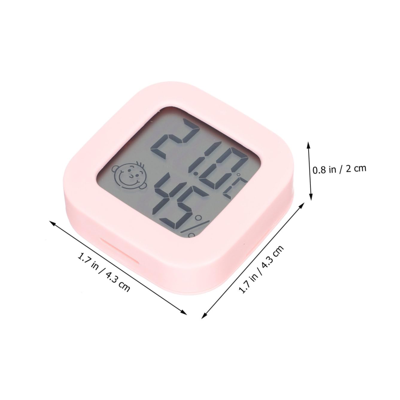 Toddmomy 8pezzi Igrometro Per Termometro Per Misurare Umidità e Display Led Facile Colori Casual Per e Dei