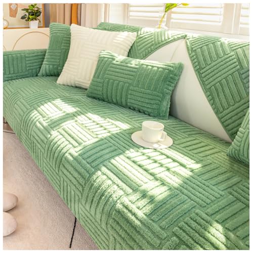 SPXMQSS Fundas para Sofa Chaise Longue, Espesar Suave Fundas para Sofas, Fundas Sofá Esquinero En Forma De L, Lavable En La Lavadora Universal Antideslizante Protector para Sofa C 110x160cm