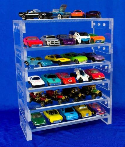 Collectable Toy Car Display Rack - 1:64 Scale