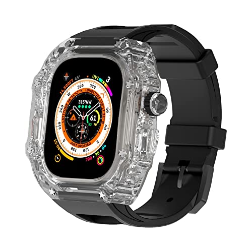 Apple Watch Ultra 49 mm bracelet et boîtier transparent C