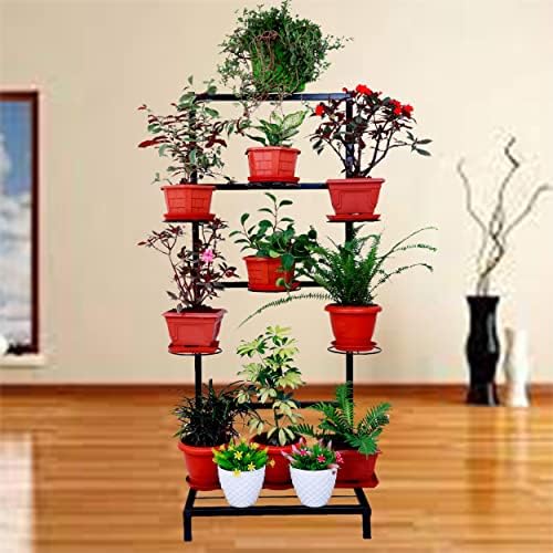 Trendy Decor 3 Tier Plant Stand Flower Pot Rack, Metal Stair-Step Style ...