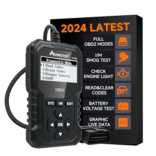 OBD2 Car Diagnostic Tool - for All OBD2 Cars After 1996