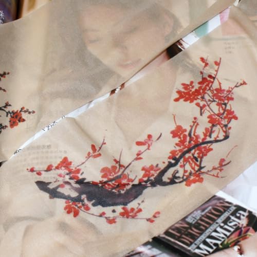 Generic Premium Colorful Mock Tattoo Patterned Women's Tights with Designs Plus Size Nude Pantyhose Sheer Stockings3