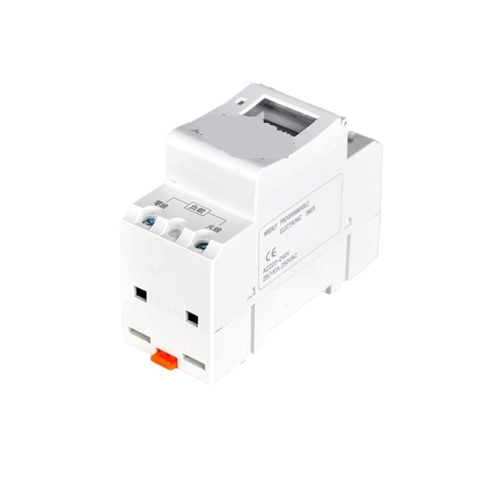 15A 30A Nowy typ szyny DIN 2 drut tygodniowy 7 dni programowalny cyfrowy przekaźnik czasowy AC 12 V 24 V 220 V (15A, 220 V)