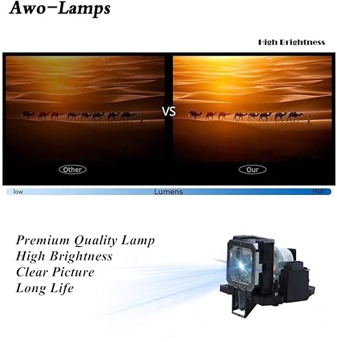 Awo Original Projector Lamp Bulb Pk-L2312Ug With Housing For Jvc Dla-X900R, Dla-X700R, Dla-X500R, Dla-X95R, Dla-X75R, Dla-X55R, Dla-X35 D-Ila #TOP4