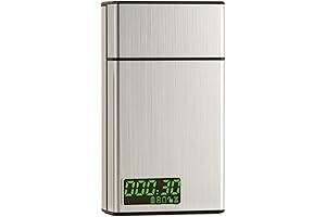 Cigarette Case with Time Lock for Smoking