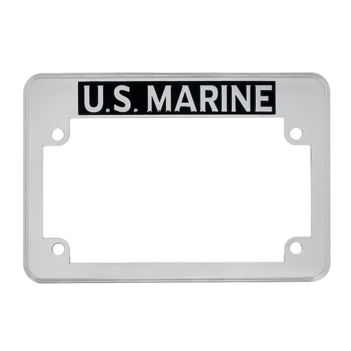 United Pacific "U.S. Marine Motorcycle License Plate Frame