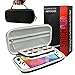 Notwendiges 4-in-1-Zubehör-Set für Nintendo Switch OLED – iceiceice Hartschalen-Tragetasche mit 30 Spielschlitzen + durchsichtige Hülle + hochwertige gehärtete Folien [2022 Neu]