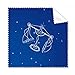 Star Universe Libra Constellation Pattern Cleaning Cloth Phone Screen Glasses Cleaner 5pcs