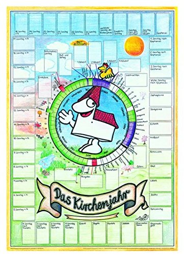 Das Kirchenjahr: Einzelposter mit Aufklebern. Reliposter Das Kirchenjahr: Einzelposter mit Aufklebern. Reliposter
