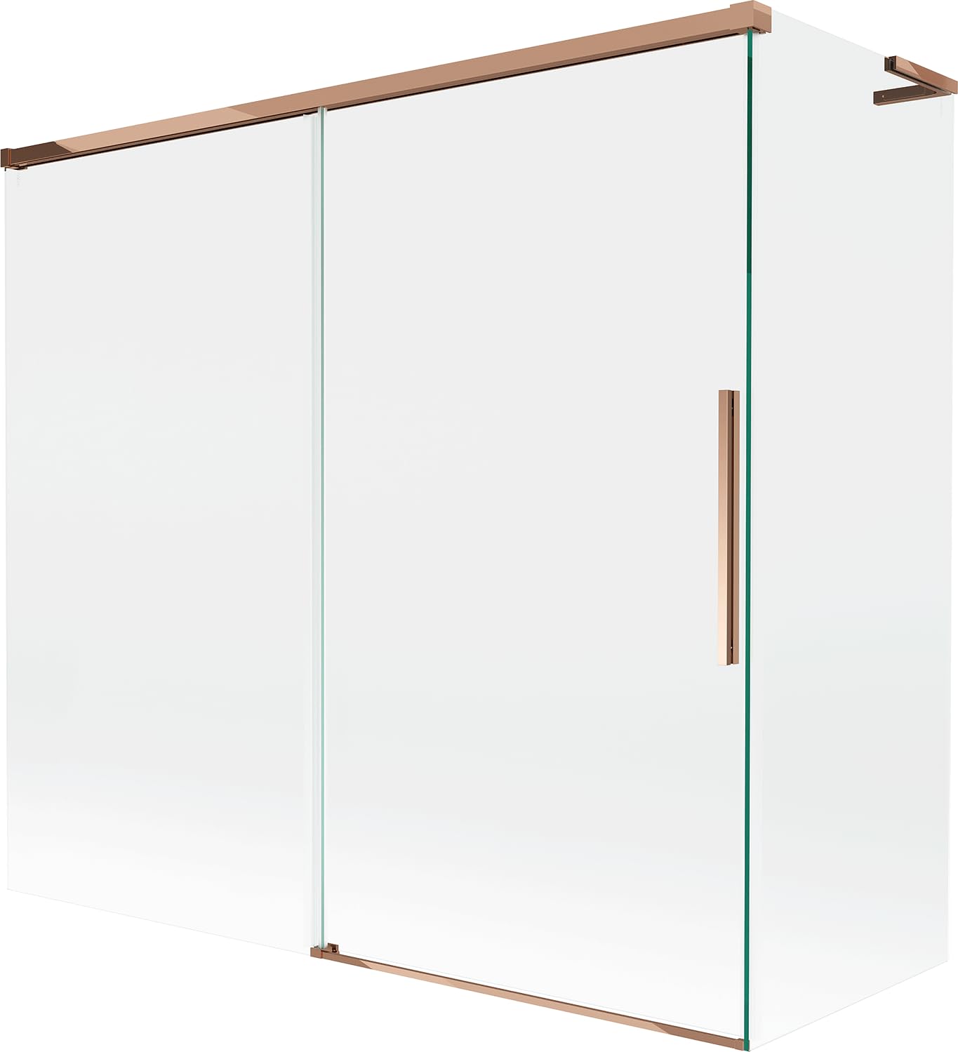 Mexen Rox L - Parete doccia a 2 ante, porta scorrevole, 170 + 70 x 150 cm