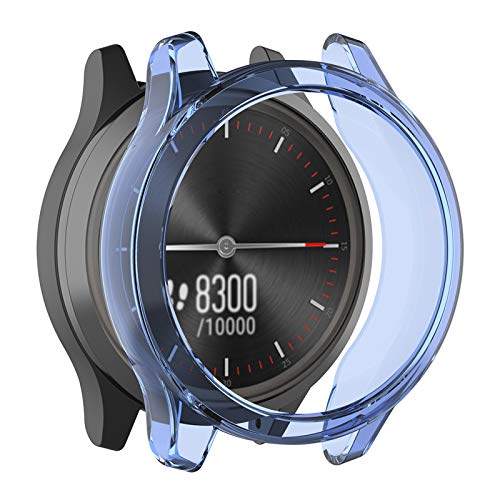 2個 GARMIN用 vivomove 3用 ケース ガーミン用 vivomove3用 保護ケース カバー Sooyeeh ソフトTPU製 半透明 プロテクターカバー 耐衝撃 薄型 軽量 指紋防止 黄変防止