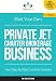 Start Your Own Private Jet Charter Brokerage Business: Your Step by Step Guide to Success