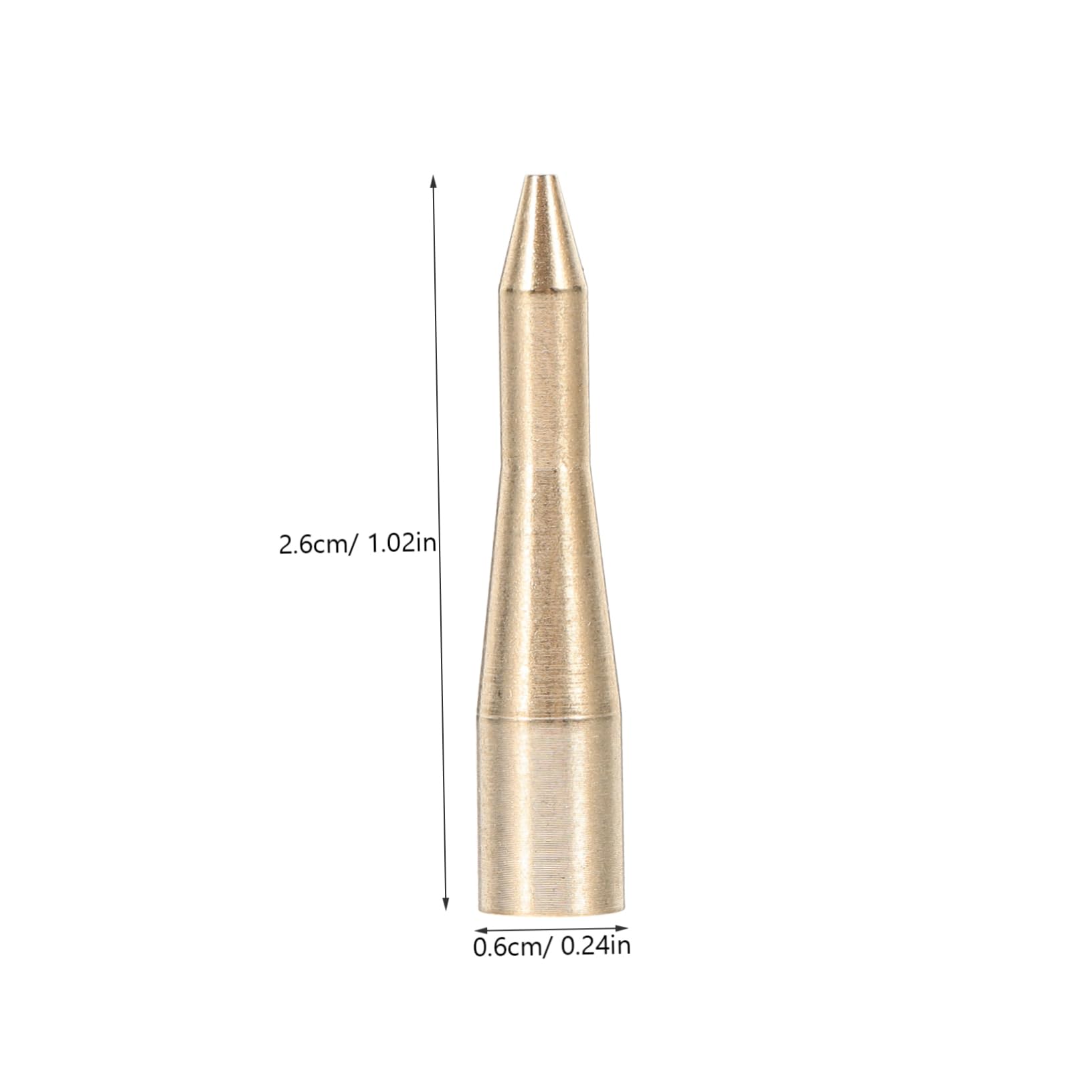 NAMOARLY 12Pcs Metal Shafts Replace Thread Rods Durable Shaft Accessories for Outdoor Use Compatible Soft Tip for Beginners and Professionals