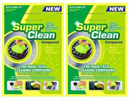 TANTRA Multipurpose Car AC Vent Interior Dust Cleaning Gel Jelly Detailing Putty Cleaner Kit Universal Car Interior, Keyboard, PC, Laptop, Electronic Gadget Cleaning Kit (Pack of 2-100gm)-image-22