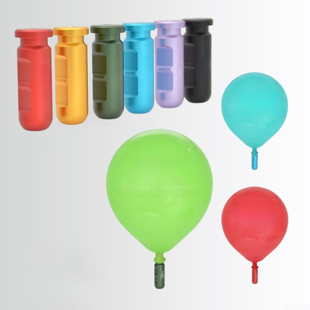 Equalizzatore di pressione per apnea Frenzel con palloncino assistito (nero)