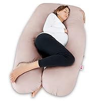 Vista 12 de Meiz Almohada de embarazo, almohada corporal de embarazo, almohadas de embarazo para dormir, almohada de maternidad para mujeres embarazadas