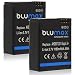 Produktbild Blumax 2X Akku 1180mAh - ersetzt GoPro Hero 3 Plus 3+ / 3 Black, Silver, White - AHDBT-201, AHDBT-301, AHDBT-302, AHBBP-301, ACARC-001, AWALC-001