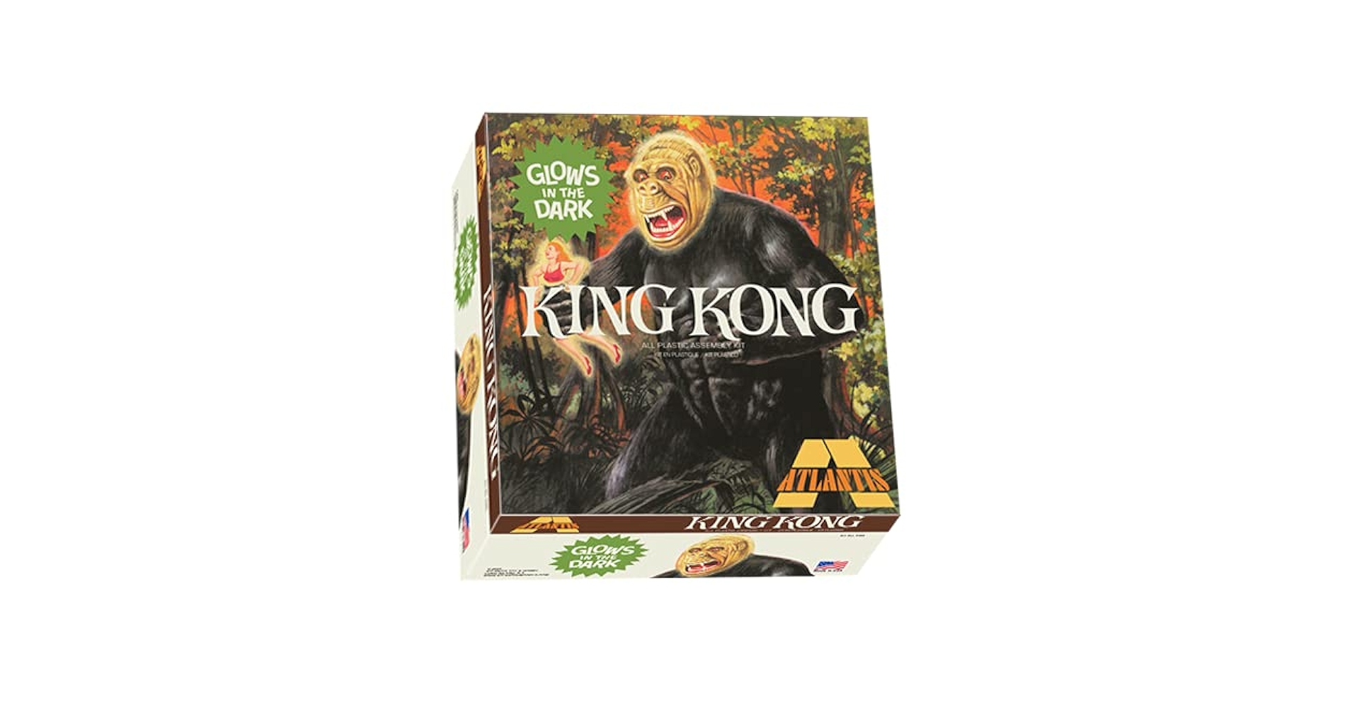 Amazon.com: Atlantis Toy and Hobby - King Kong Glow 1/30