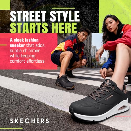 Image of Skechers Women's Uno Shimmer Away Sneaker