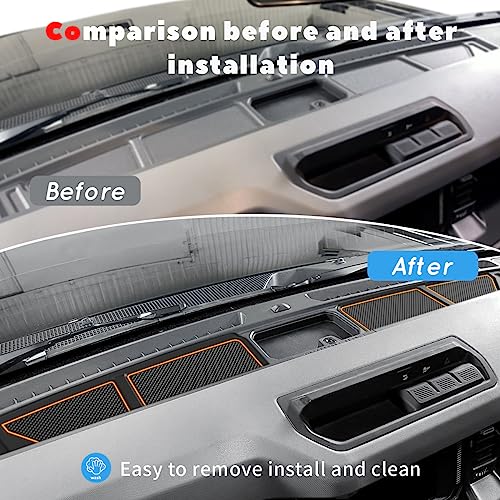 Insertos anti polvo para portavasos compatibles con Ford Bronco 2021-2024 miniatura 6
