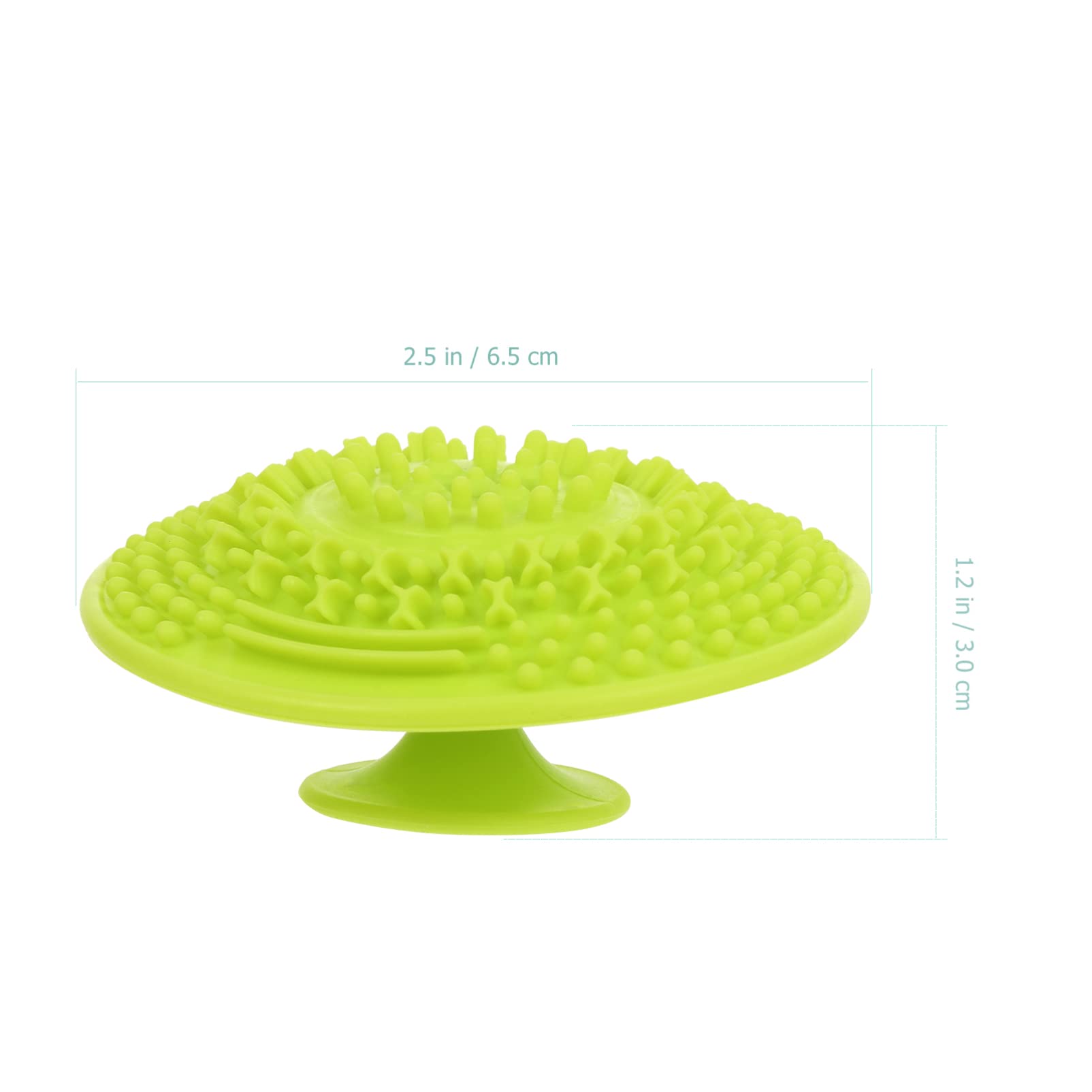 FRCOLOR 18pezzi Tappetino Di Pulizia Siliconper Pennelli Da Trucco Strumento Per Lavaggio Cosmetici Design Creativo Per Casa e Viaggi