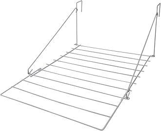 JVL 11-010 Over door utility clothes washing laundry dryer balcony airer, 68 x 50 cm