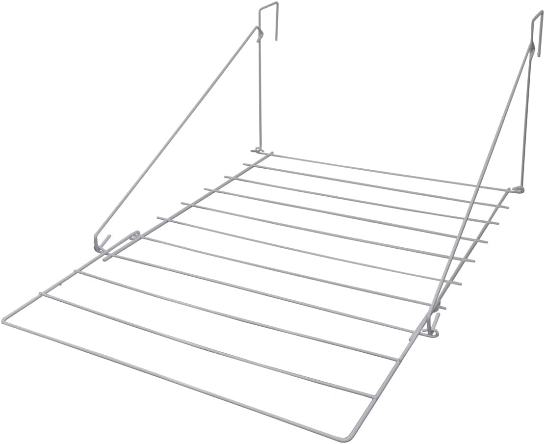 JVL 11-010 Over door utility clothes washing laundry dryer balcony airer, 68 x 50 cm