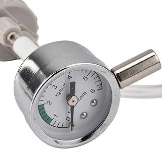 GLOGLOW Valve Guage Aquarium DIY CO2 Generator System, CO2 Generator System, Water Plant Tank for Aquarium Pets Fish Tanks