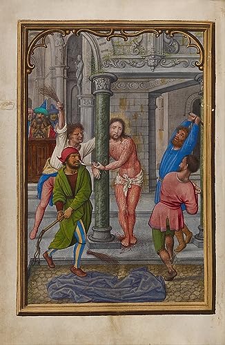 Tableau Simon Bening La Flagellation d'art chrétien sur toile 60x90cm