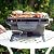 IronMaster Hibachi Grill Outdoor, Small Portable Charcoal Grill, 100% Pre-Seasoned Cast Iron, Japanese Yakitori Camping Grill - 2 Heights, Air Control, Coal Door + Carrying Case