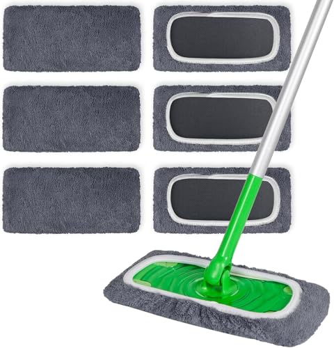 50% Off Reusable Microfiber Mop Pads – 6 Pack - Image 2