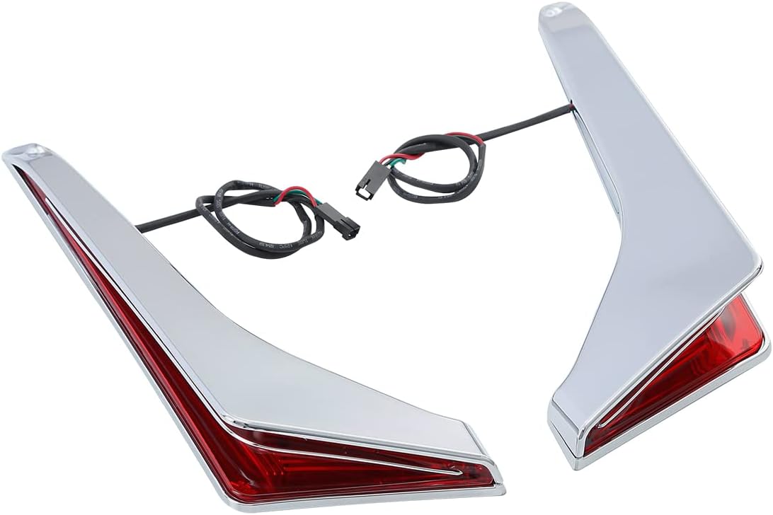 Green-L Motorcycle Tour Trunk LED Run Turn Signals Light Fit for Honda Goldwing GL1800 2012-2017