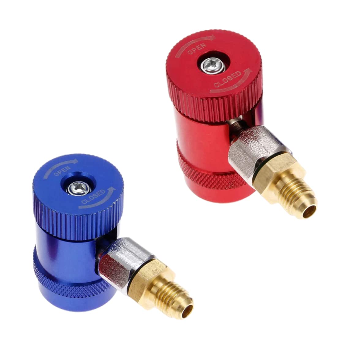 Buy Odoukey R1234yf Adapter Fittings, 1 Pair Quick Coupler Auto