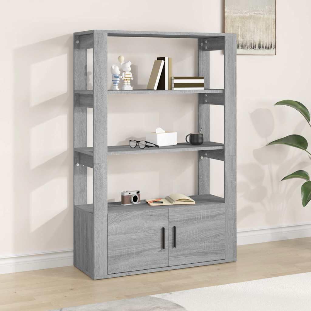 Hothingwell Buffet Sonoma 80x30x119,5 cm Bois Composite