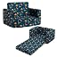 Navy Blue With Cool Dinos
