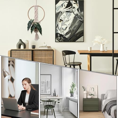 Decoración de dormitorio sin complicaciones usando soportes circulares listos 4