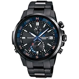 [オシアナス] [カシオ] 腕時計 【国内正規品】 CACHAROT 電波ソーラー OCW-P1000B-1AJF ブラック
