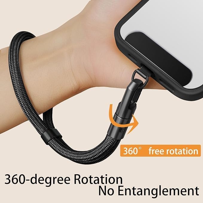 Image of AccuPrints Sumiko rotational Phone crossbody wrist lanyard 360 degree rotational parents