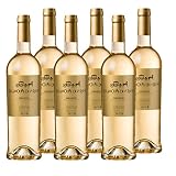 Jurançon Moelleux - Les Amours de la Reine - Vin Blanc - AOP Jurançon - Lot de 6 bouteilles x 75 cl
