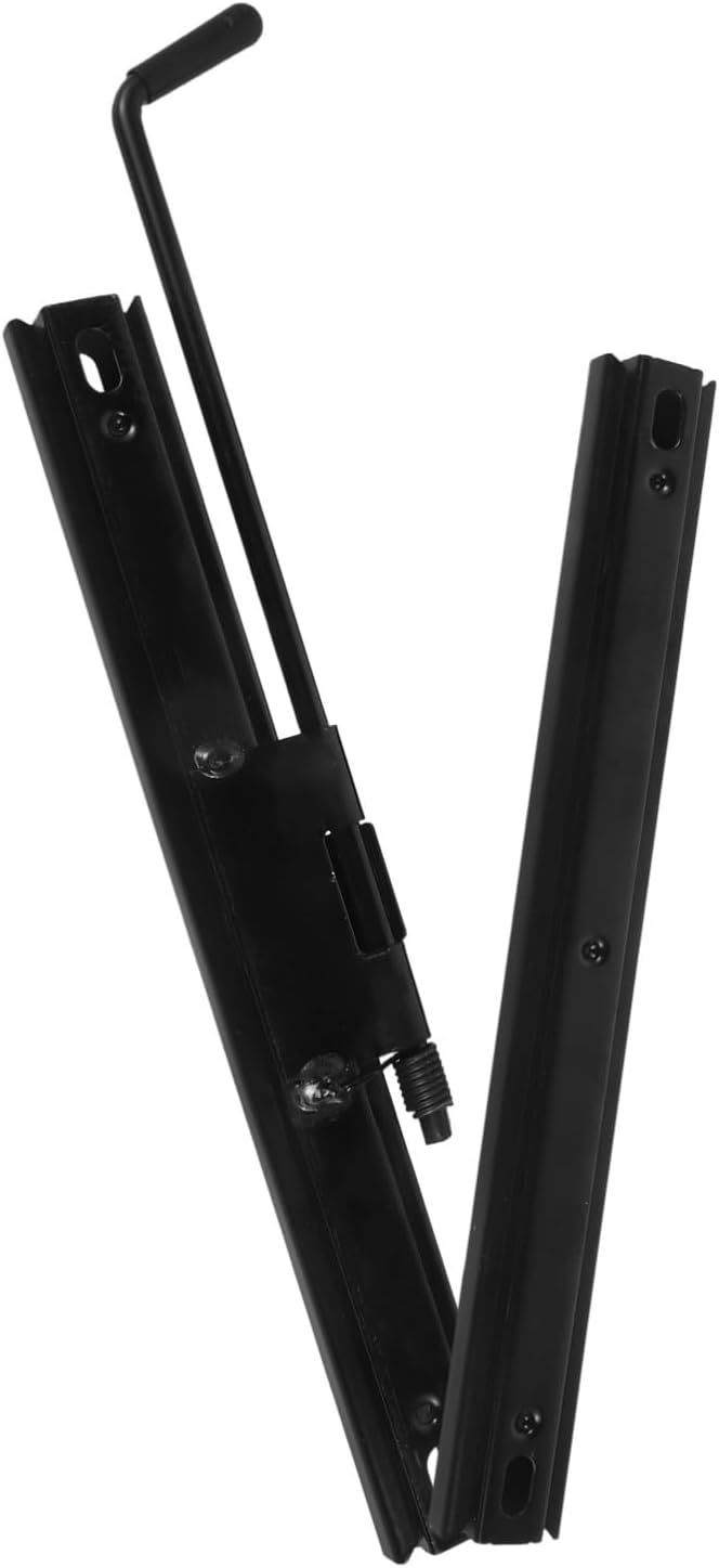 Healifty Universal Seat Sliders 1 Pair Iron Seat Bracket Sturdy Construction and Sliding Adjustment Track