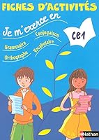 Je m'exerce en grammaire-conjugaison-orthographe-vocabulaire CE1 (French Edition) 2091219290 Book Cover