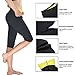 AGROSTE Women's Neoprene Sauna Slimming Pants-Fat Burning Hot Thermo Sweat Sauna Capris Leggings Shapers for Weight Loss