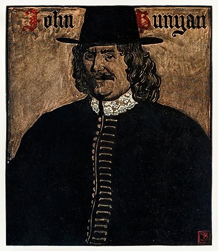 Tableau Toile Art de Bunyan pour décorer un salon ou bureau élégant 60x90cm