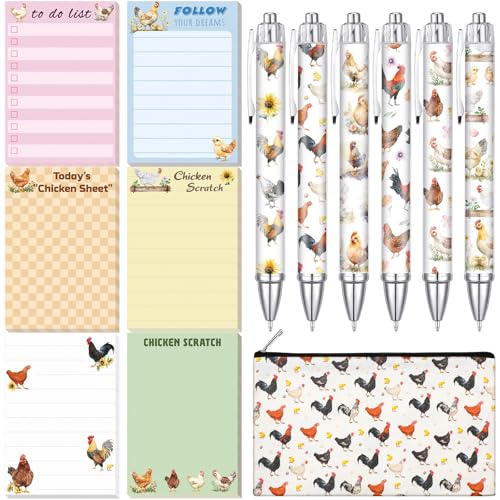 Papeterie poulet Sayglossy pour égayer vos notes de bureau et cours