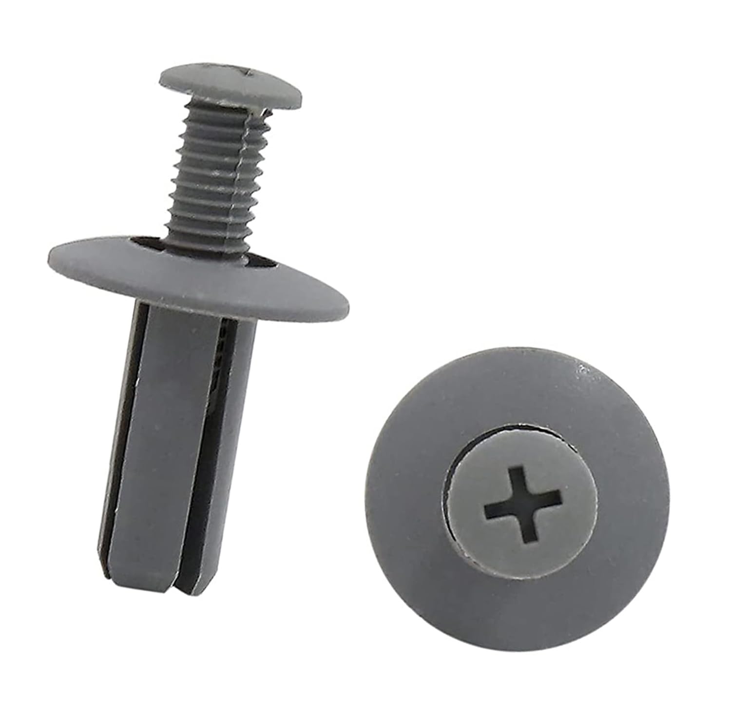 ZYNCUE 50 rivetti in plastica per auto, diametro del foro da 6 mm, clip di fissaggio per paraurti per porta, parafango, clip di tenuta per fodera striscia fissa clip strumenti di fissaggio