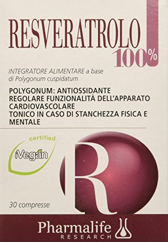 Pharmalife Resveratrolo 100%, 30 Compresse
