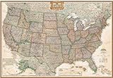 National Geographic RE00620115 United States Executive Map - Enlarged